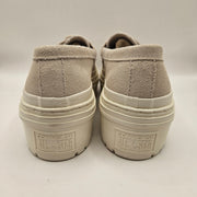 CONVERSE WOMEN'S 9 ALL STAR LUGGED HEEL LOAFER PLATFORM SUEDE TASSEL A15553C