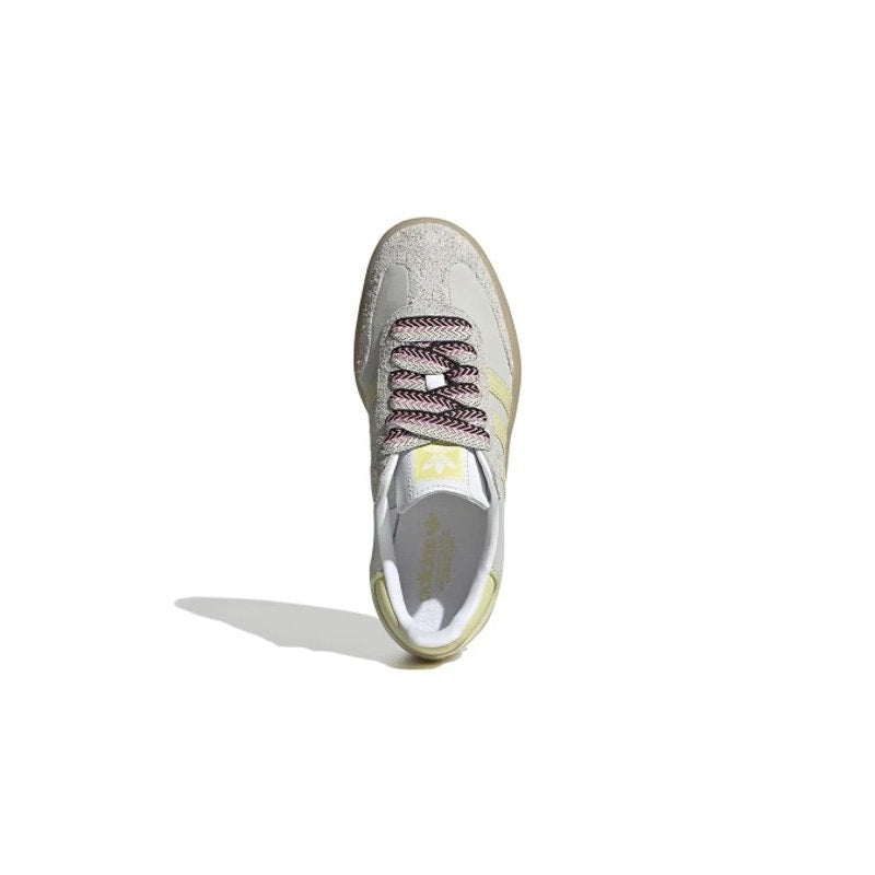ADIDAS ORIGINALS WOMEN'S 11 SAMBAE OG SNEAKERS GREY BUTTER YELLOW JI2739 NWT