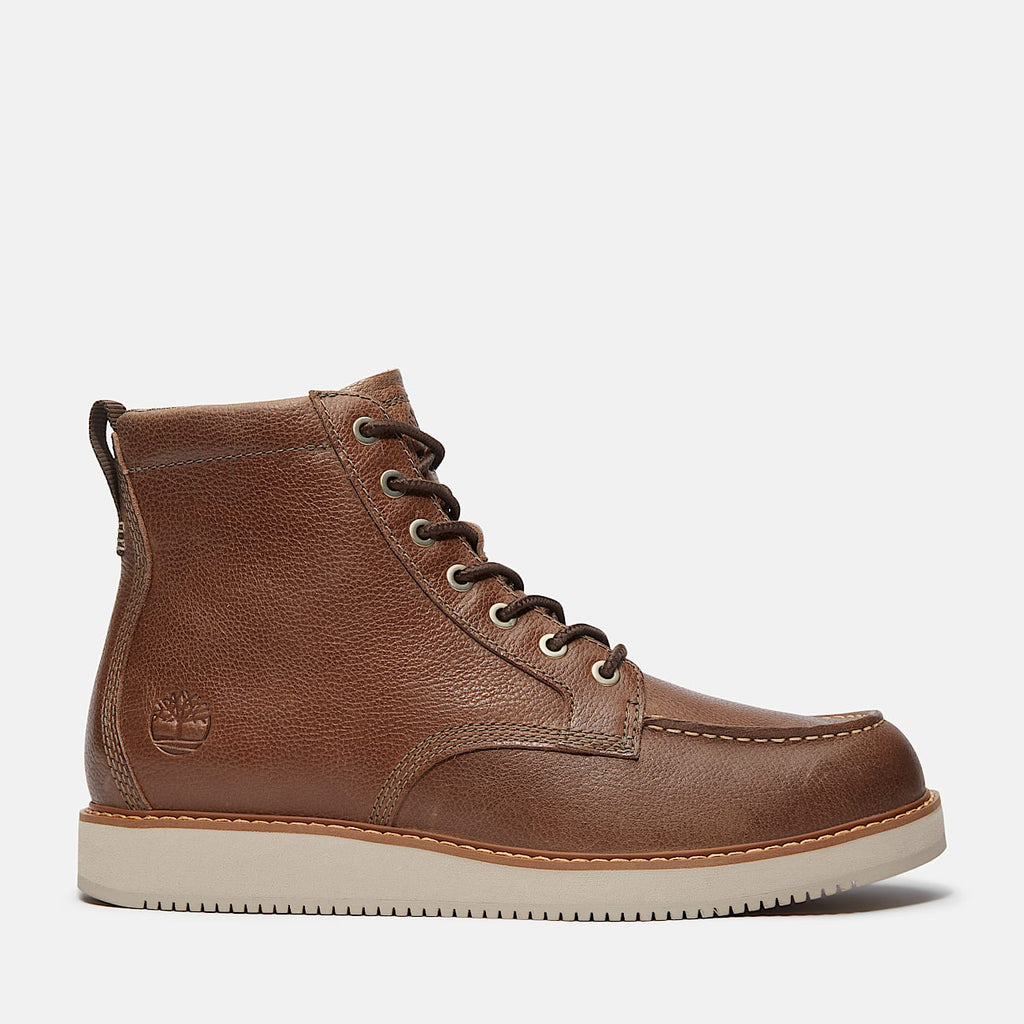 TIMBERLAND MEN'S 10 REDWOOD EDGE ESSENTIAL MID BOOT DARK BROWN FULL GRAIN NIB