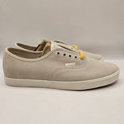 VANS WOMEN'S 9.5 AUTHENTIC LOW PRO FAT LACE TURTLEDOVE YARROW SUEDE BEIGE