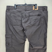 PRANA MEN'S 42X34 ZION SLIM PANT II DARK IRON NWT CARGO HIKING PANTS