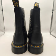 DR MARTEN'S MEN'S 13 1460 PASCAL BLACK CELESTIAL MOTH EMBROIDERED BOOTS NWOB