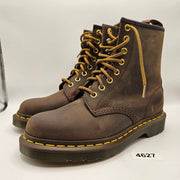 DR MARTENS WOMEN'S 6 CRAZY HORSE LEATHER 1460 BOOT 8 EYE BROWN 11822