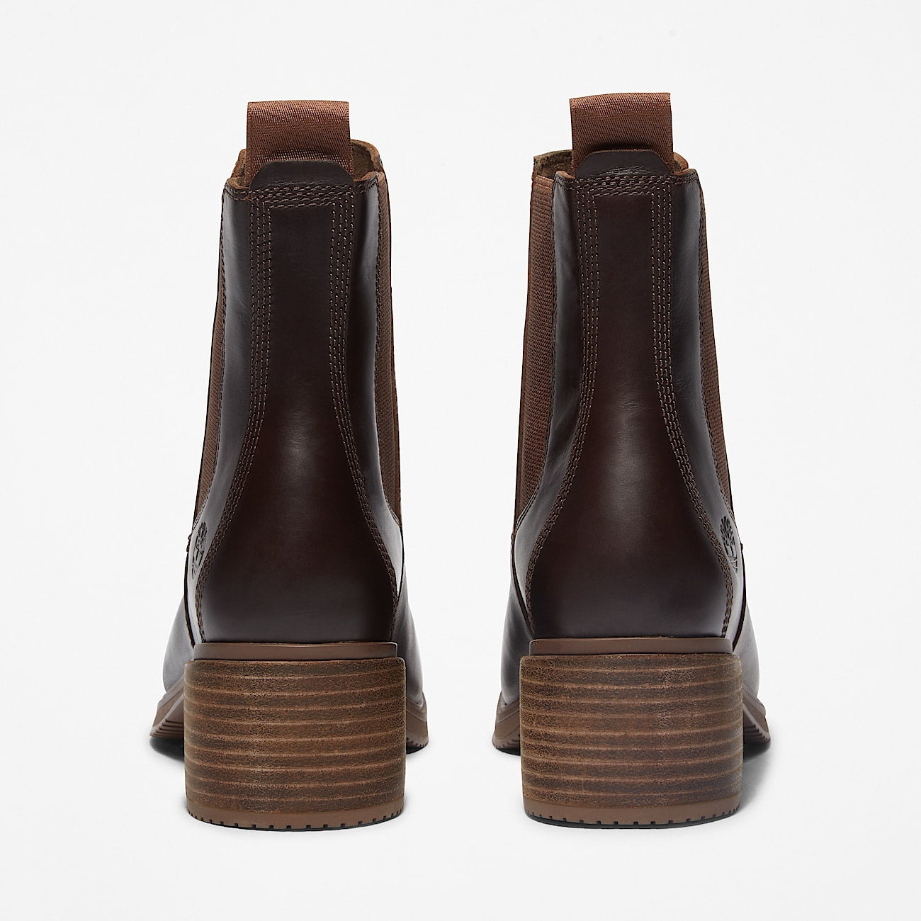 TIMBERLAND WOMEN'S 6.5 DALSTON VIBE MID CHELSEA BOOT CHESTNUT NIB
