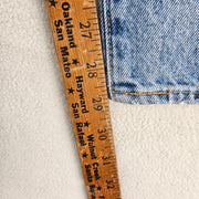 LEVI'S MEN'S 31X30 501 STRAGHT LEG JEANS MEDIUM WASH PATCHWORK NWT