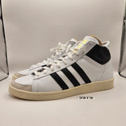 ADIDAS ORIGINALS MEN'S 13 JABBAR HI CLOUD WHITE CORE BLACK JI3445 NWOB