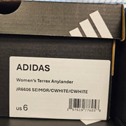 ADIDAS WOMEN'S 6 TERREX ANYLANDER JR6606 BLUE WHITE NIB