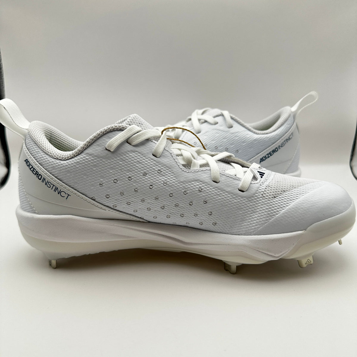 Adidas Womens 7.5 Softball Shoes Adizero Instinct IH3468 White/Blue