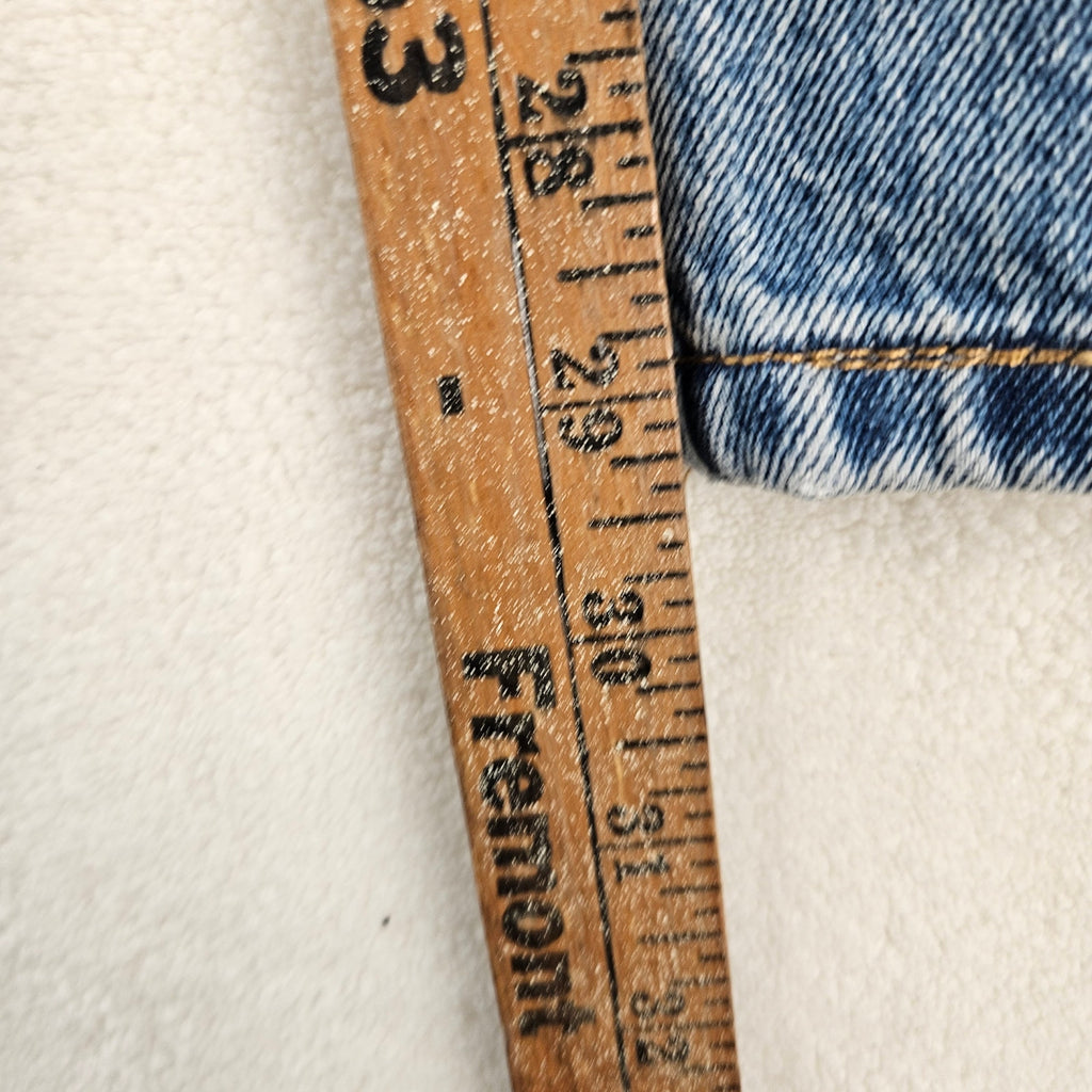 LEVI'S 501 X BEYONCE 90S STRAIGHT JEANS 28X30 WESTERN CRYSTAL NWT $150