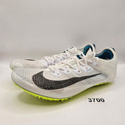NIKE MEN'S 9.5 ZOOM SUPERFLY ELITE 2 TRACK FIELD SPRINTING SPIKE FZ9662-100 NWOB
