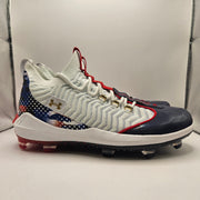 UNDER ARMOUR MEN'S 15 HARPER 9 PRO TPU USA BASEBALL CLEATS 3027439-100 NWOB