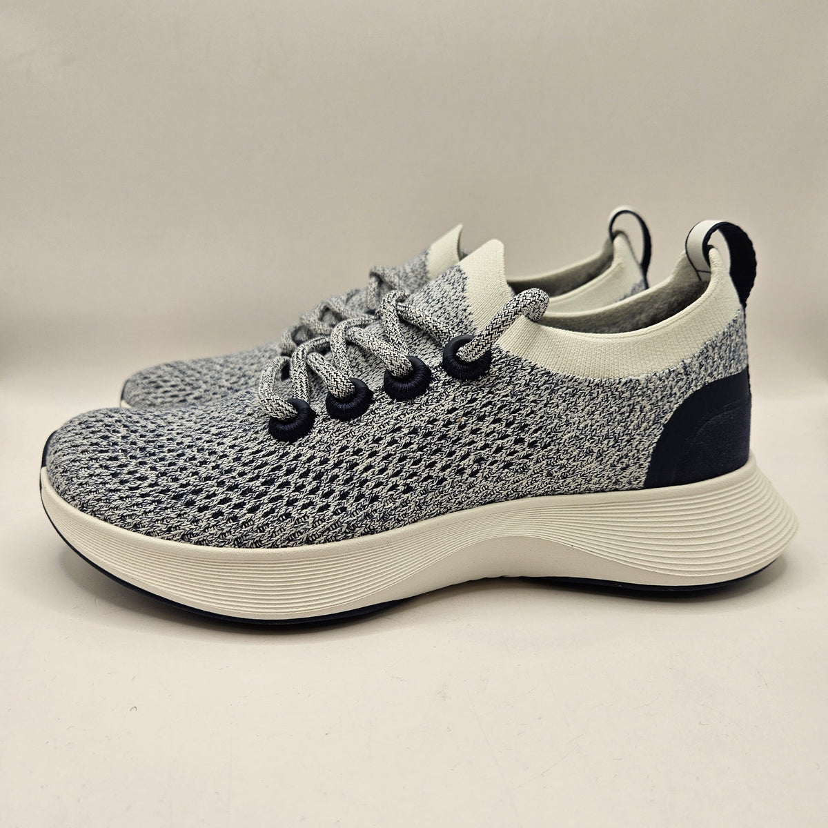 ALLBIRDS WOMEN'S 6.5 BLIZZARD DEEP NAVY RUNNING SHOES WOOL A12464