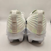 UNDER ARMOUR MEN'S 11.5 BLUR PRO FOOTBALL CLEATS WHITE MIDNIGHT NAVY 3028220-103