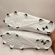 UNDER ARMOUR WOMEN 11.5 GLYDE SOLA PRO TPU WHT SOFTBALL CLEATS NWOB 6012856-284