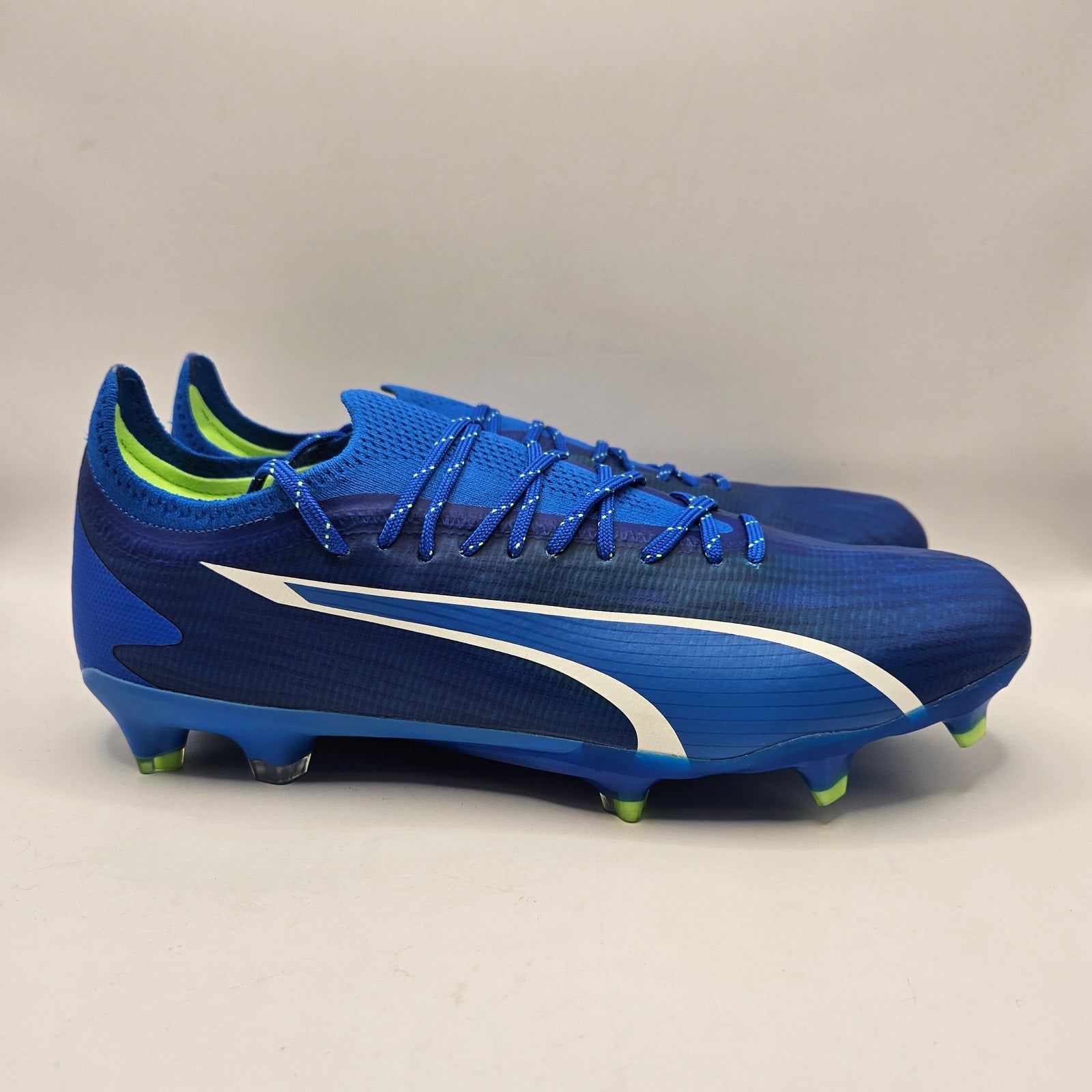 PUMA WOMEN'S 10 ULTRA ULTIMATE FG/AG SOCCER CLEATS BLUE 107507-03 NWOB