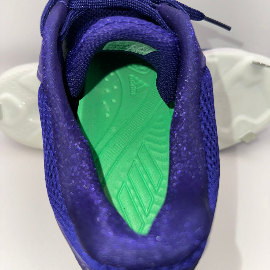 Adidas Icon 7 Mens 14 Metal Baseball Cleats Purple White S23854