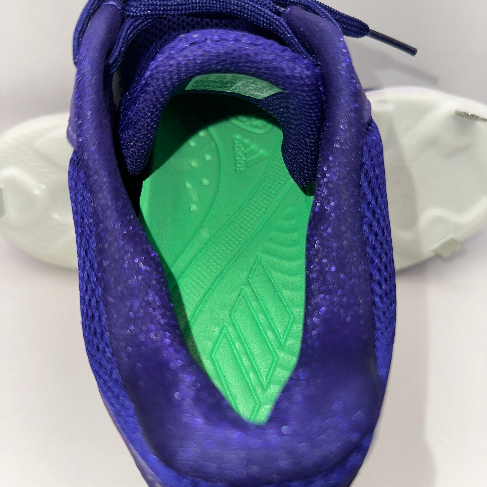 Adidas Icon 7 Mens 14 Metal Baseball Cleats Purple White S23854