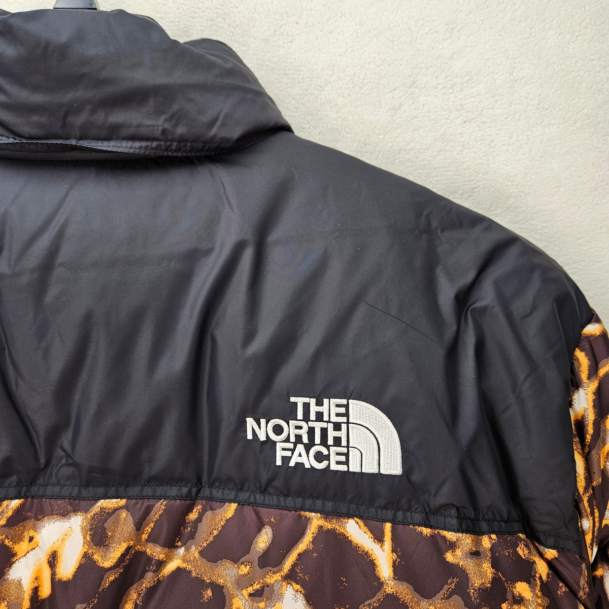 THE NORTH FACE MEN'S XXL 1996 RETRO NUPTSE 700 FILL DOWN JACKET BLACK COAL BROWN