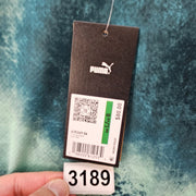 PUMA X F1 FORMULA 1 MEN'S L LONG SLEEVE GRAPHIC SHIRT BLUE GREEN NWT