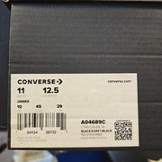 CONVERSE MEN'S 11 CHUCK TAYLOR ALL STAR CRUISE HI SNEAKER BLACK WHITE A04689C