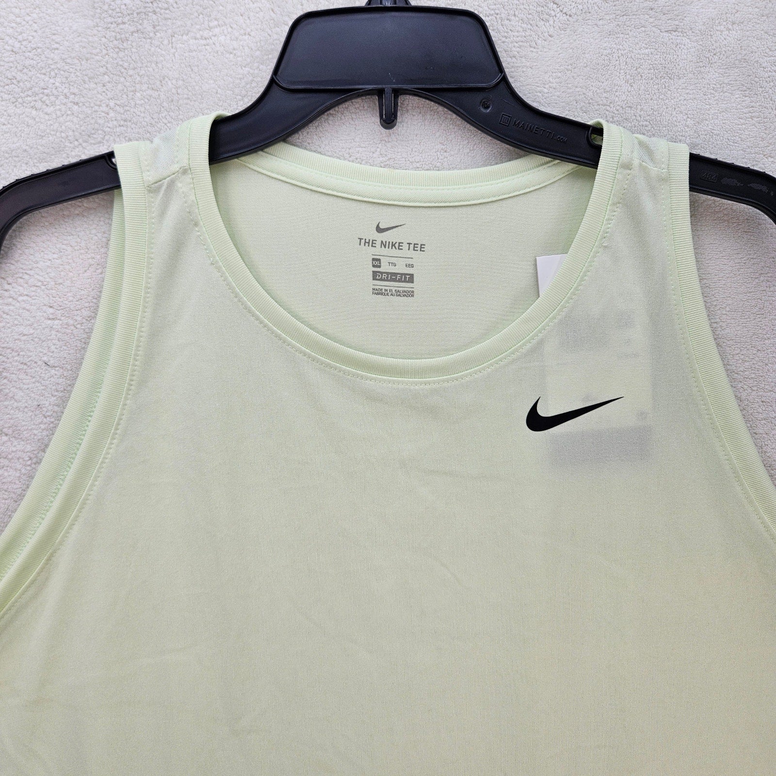 NIKE WOMEN'S XXL LIGHT GREEN DRI-FIT TRANING TANK NWT