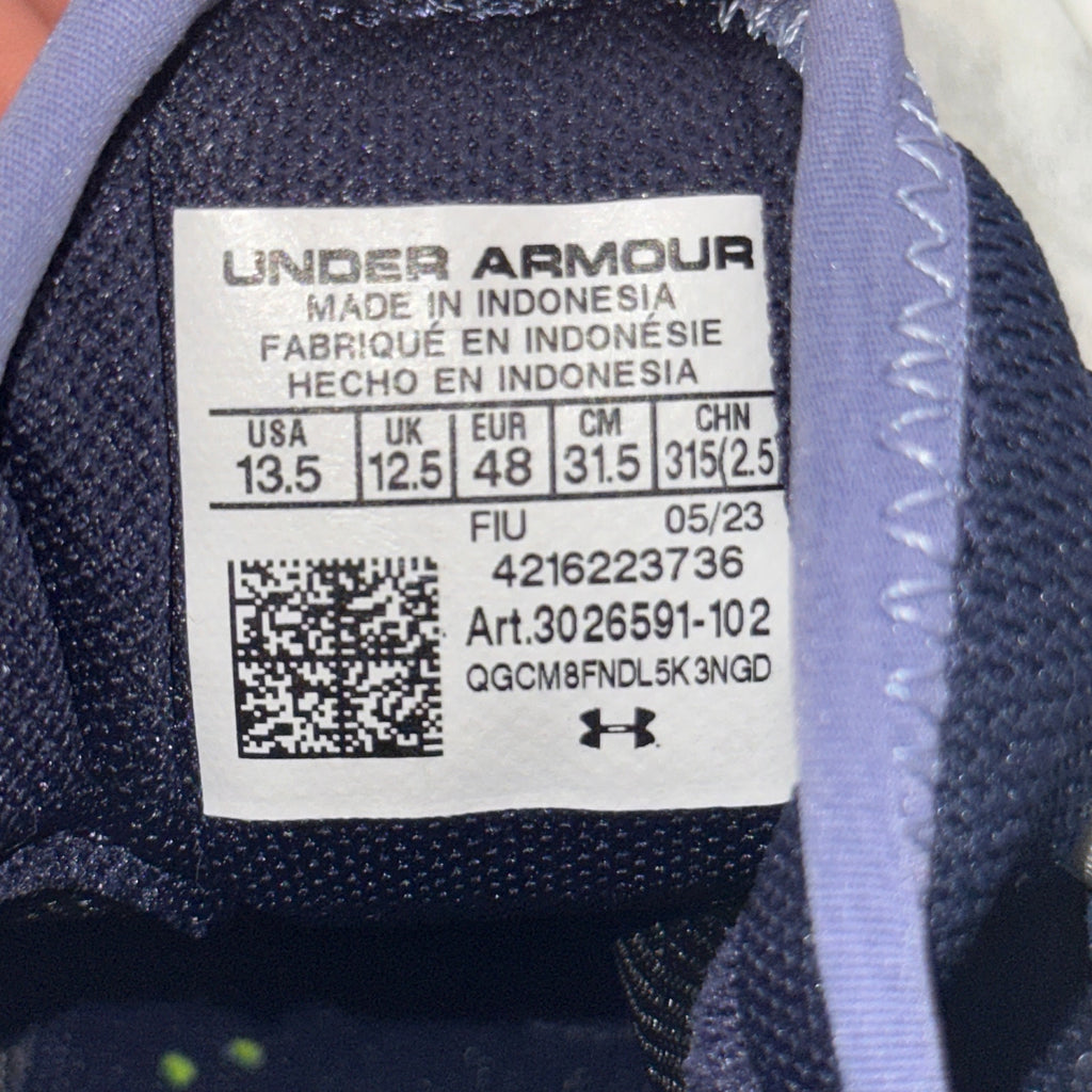 Under Armour Mens 13.5 Harper 8 Elite TPU Baseball Cleats 3026591-102