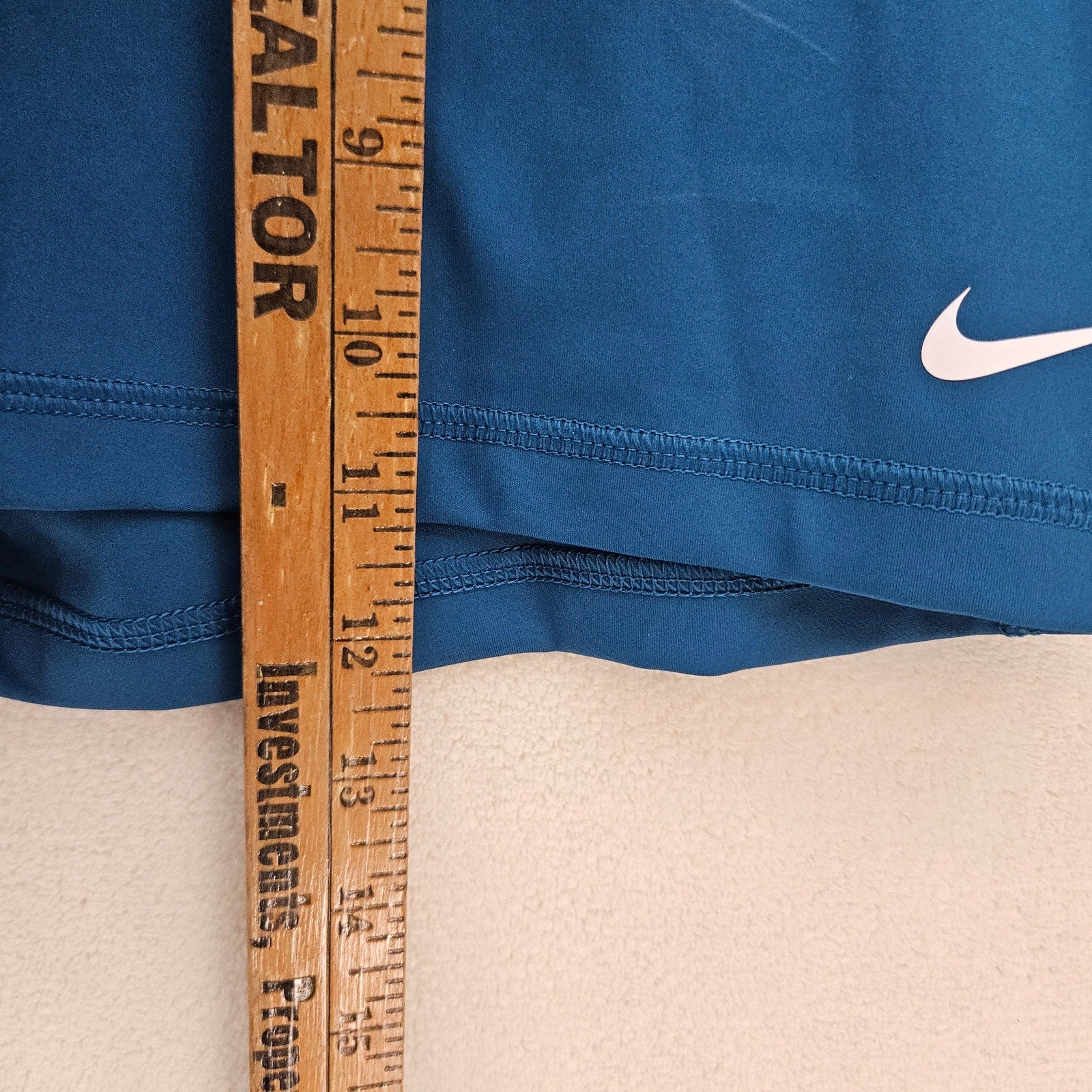 NIKE WOMEN'S XL DRI FIT COMPRESSION TRAINING SHORTS BLUE NWT CZ9857-404