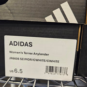 ADIDAS WOMEN'S 6.5 TERREX ANYLANDER JR6606 BLUE WHITE NIB