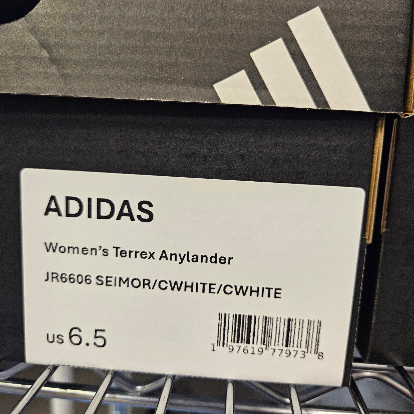 ADIDAS WOMEN'S 6.5 TERREX ANYLANDER JR6606 BLUE WHITE NIB