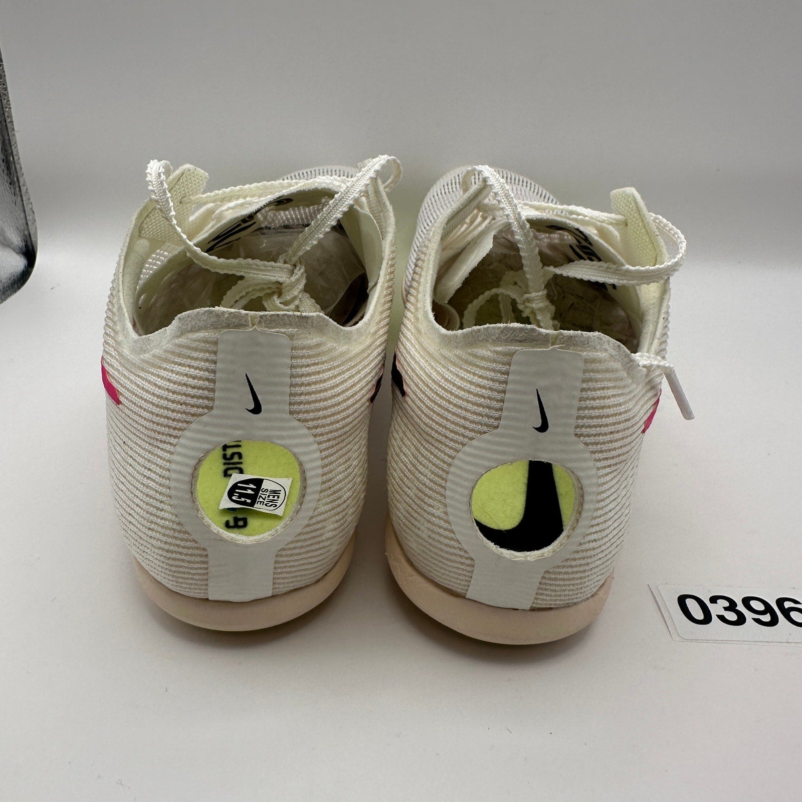 NIKE Men's 11.5 Zoom Mamba 6 Track n Field Distance NO SPIKES Sail lemon DR2733-101