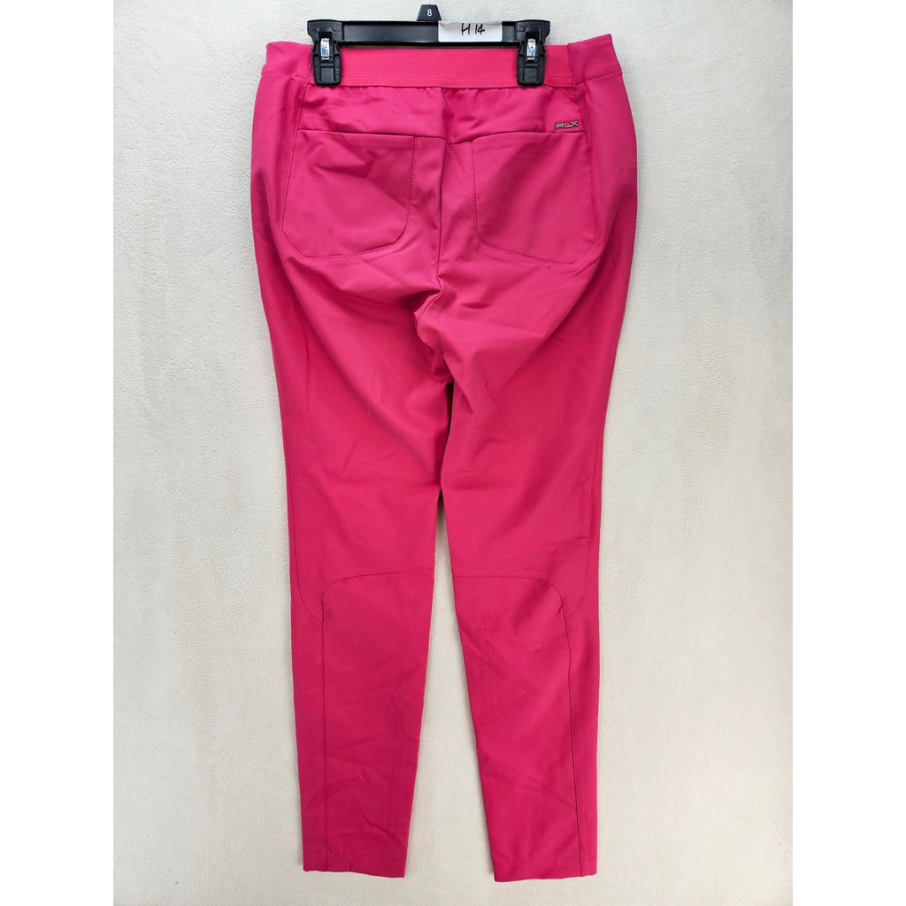 RALPH LAUREN RLX WOMEN'S 4 GOLF CONCEPT 3 HOT PINK PANTS STRETCH NWT