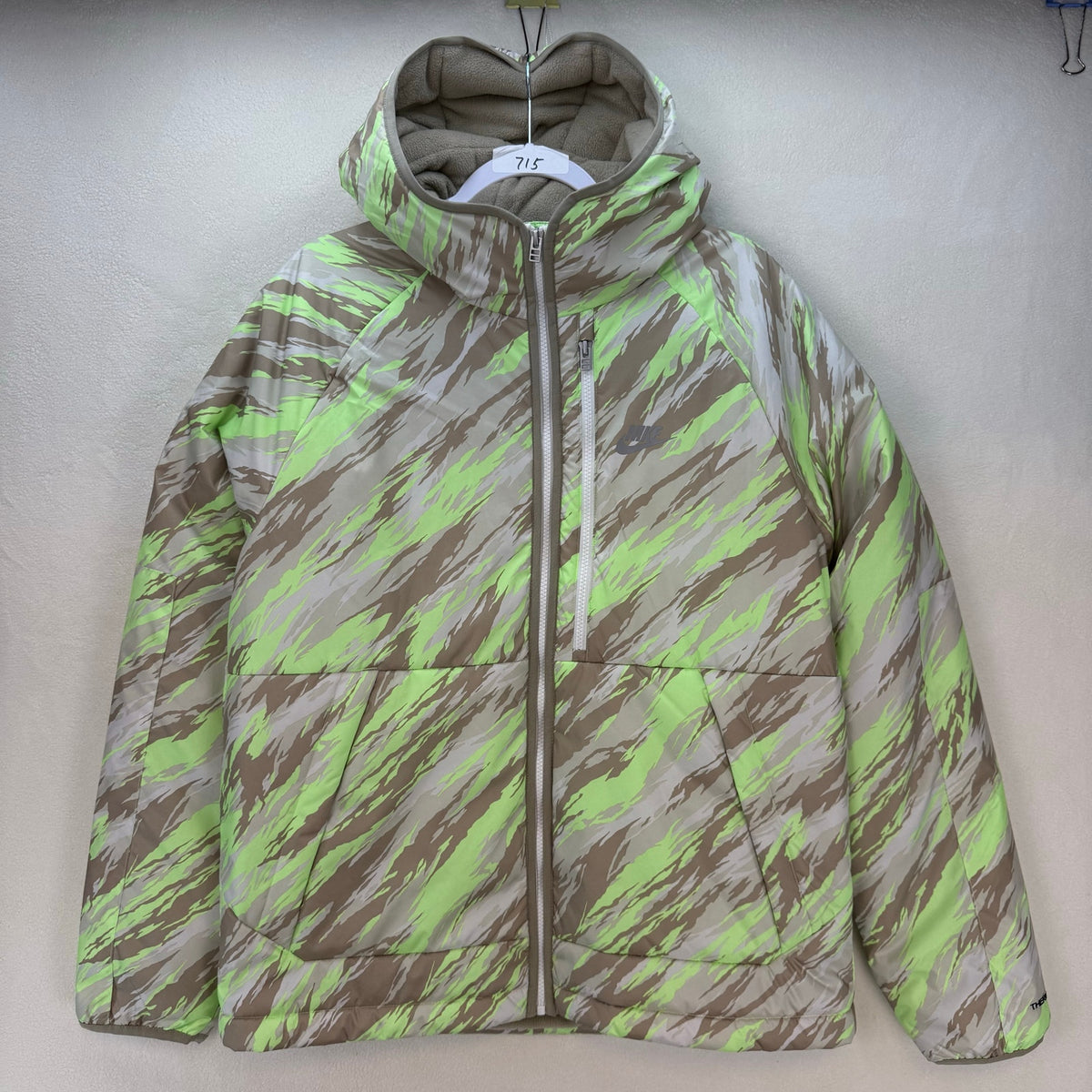 NIKE SPORTSWEAR MEN'S LARGE THERMA-FIT LEGACY HOODED JACKET DD6982-345