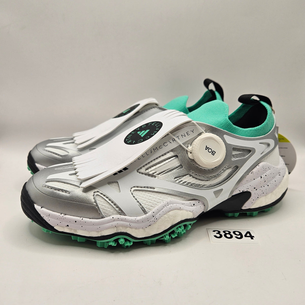 ADIDAS WOMEN'S 6 STELLA MCCARTNEY CODECHAOS GOLF SNEAKERS NWOB JH8937