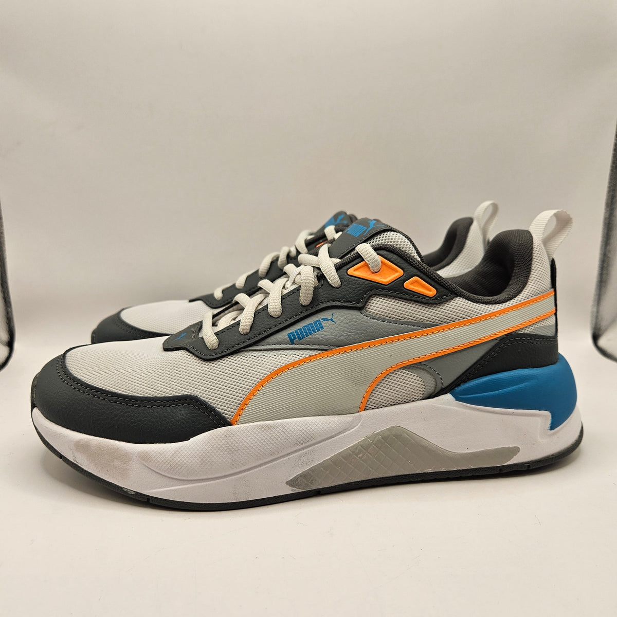 PUMA MEN'S 8 X-RAY CLEAN SNEAKER 401938-08 NWOB