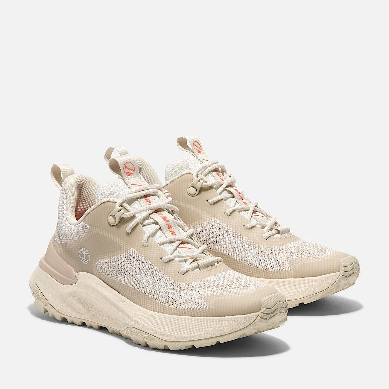 TIMBERLAND WOMEN'S 9.5 MOTION ACCESS LOW LACE UP NATURAL KNIT NIB SNEAKERS