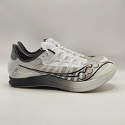 SAUCONY MEN'S 9 TERMINAL VT RACING TRACK & FIELD SPIKES S29101-10 WHITE BLACK