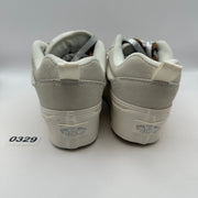Vans Women's 5 Platform Suede Leather Gray/White