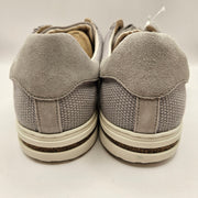 BIRKENSTOCK MEN'S 10 BEND LOW LIGHT GREY TEXTILE LOW TOP SNEAKER MADE IN GERMANY