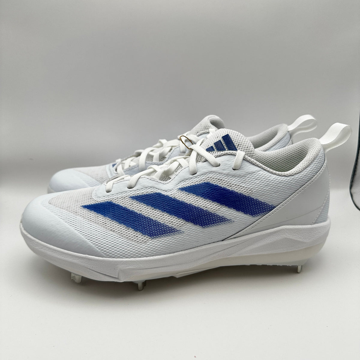 Adidas Womens size 9 Softball Shoes Adizero Instinct IH3471 White Blue