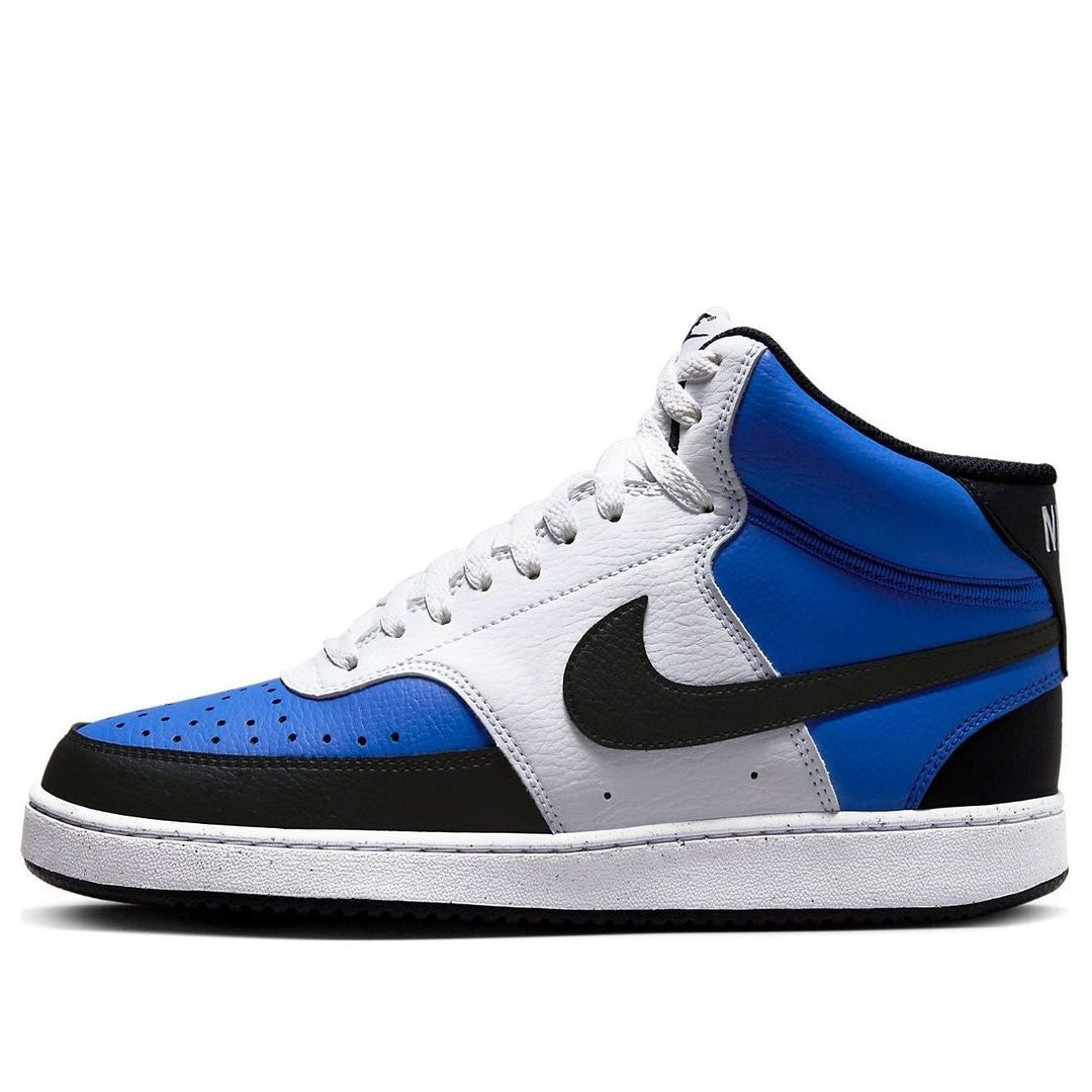 NIKE MEN'S 9.5 MID TOP SNEAKERS COURT VISION NEXT NATURE GAME FQ8740 480 NIB