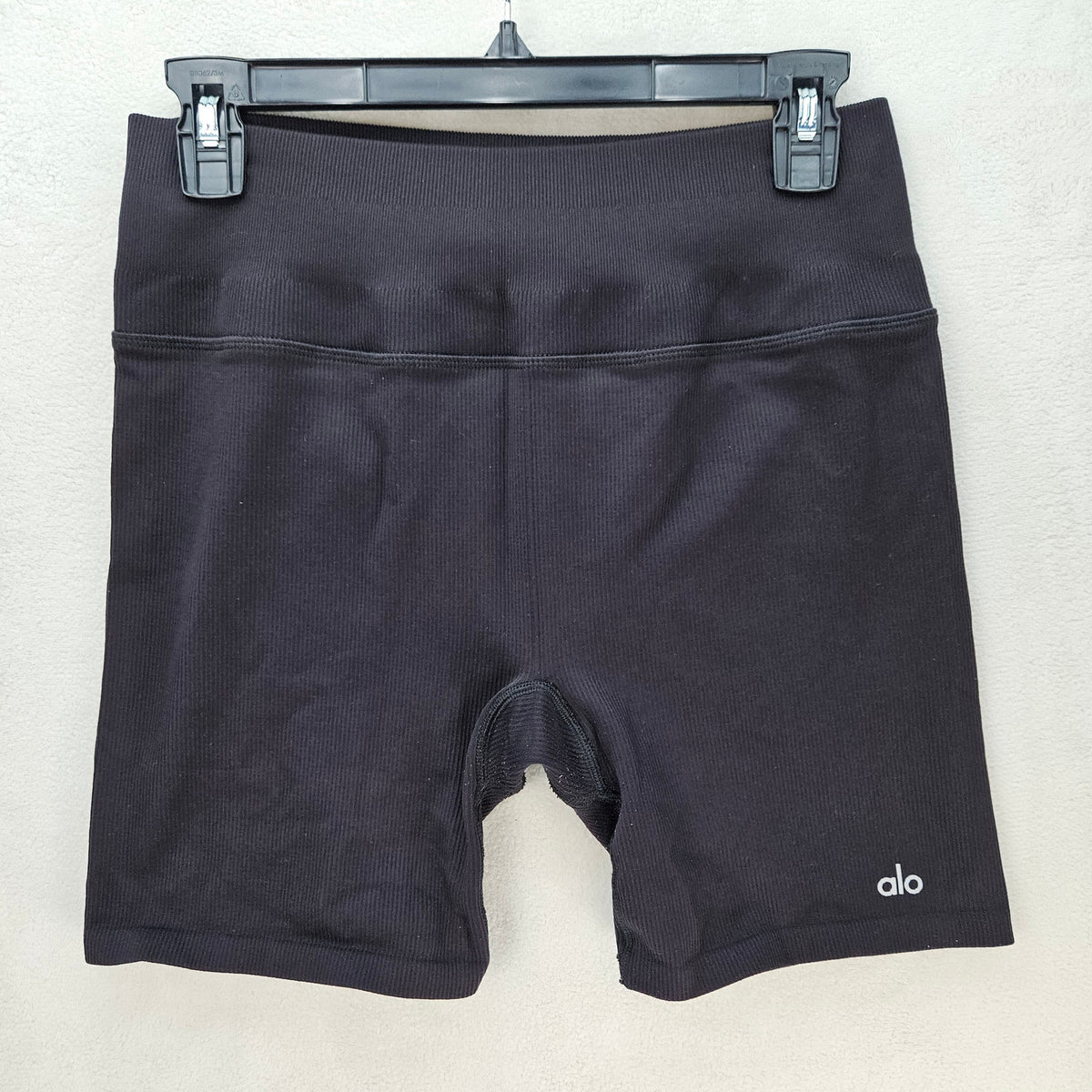 Black Short Tights Mindful Movement Ribbed