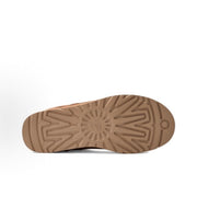 UGG MEN'S 12 CLASSIC MINI LENNOX LACE UP CHESTNUT 1174582 NIB
