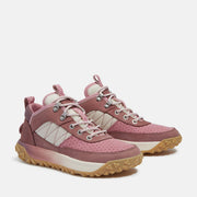 TIMBERLAND WOMEN'S 9.5 GREENSTRIDE MOTION 6 LOW LACE SNEAKER PINK NUBUCK NIB