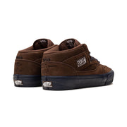 VANS X NICK MICHEL MEN'S 6.5 HALF CAB '92 MID SNEAKER BROWN NAVY NIB