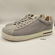 BIRKENSTOCK MEN'S 10 BEND LOW LIGHT GREY TEXTILE LOW TOP SNEAKER MADE IN GERMANY
