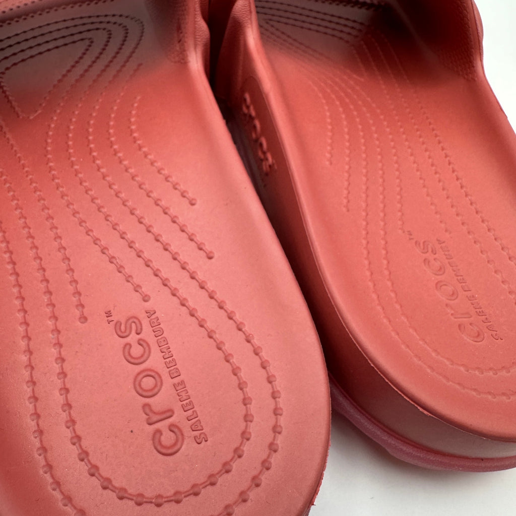 CROCS x Salehe Bembury Men's 12 Pollex Slide 208685-6ZN Guppy Red