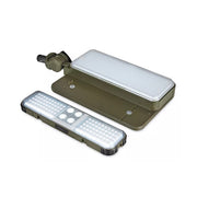 ULINE JOB SITE LIGHT RECHARGEABLE 30"X44-93" 3000 LUMENS RETAIL $125 NWOB