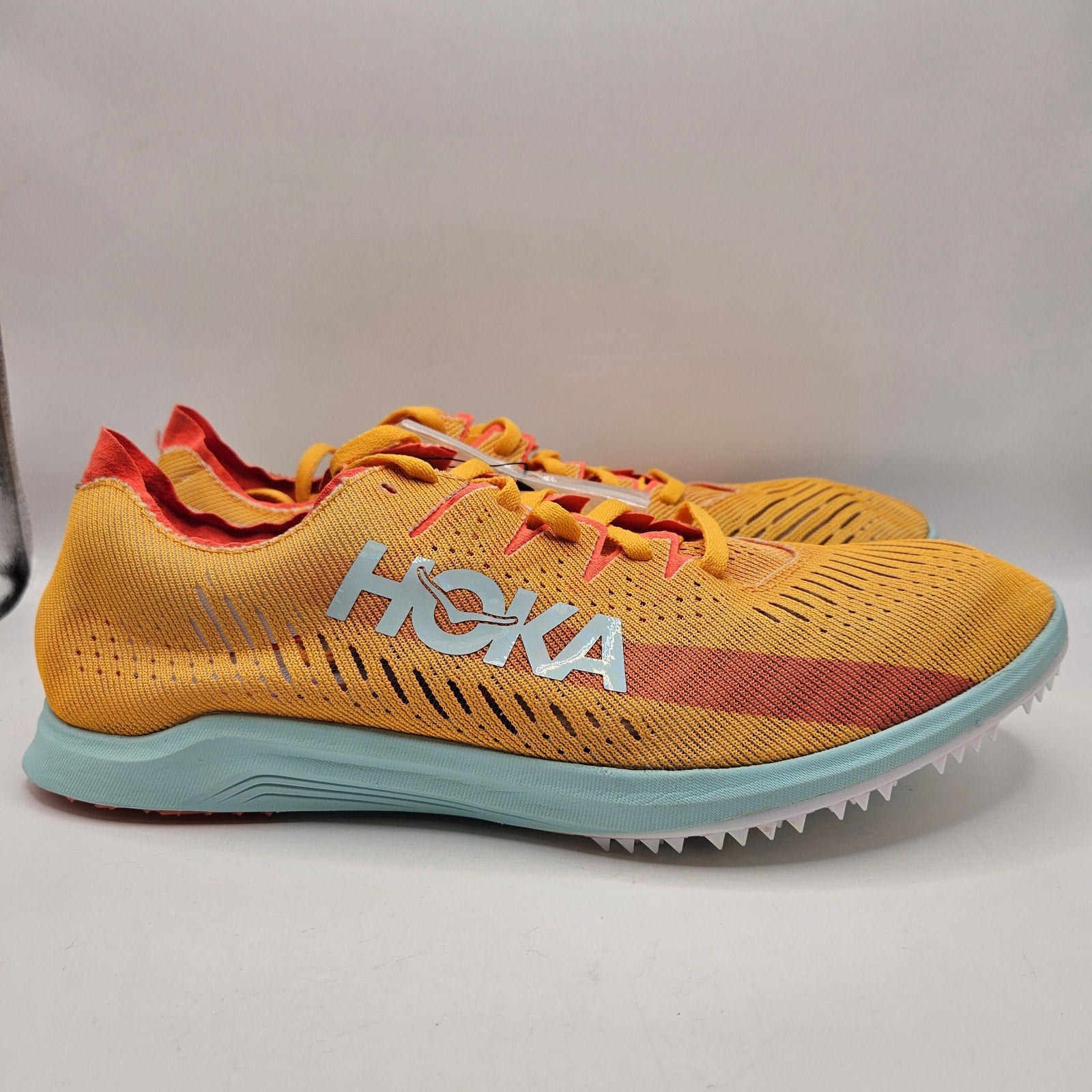 HOKA WOMEN'S 12 MEN'S 10.5 CIELO X LD DISTANCE SPIKE 1123097-RYCM NWOB