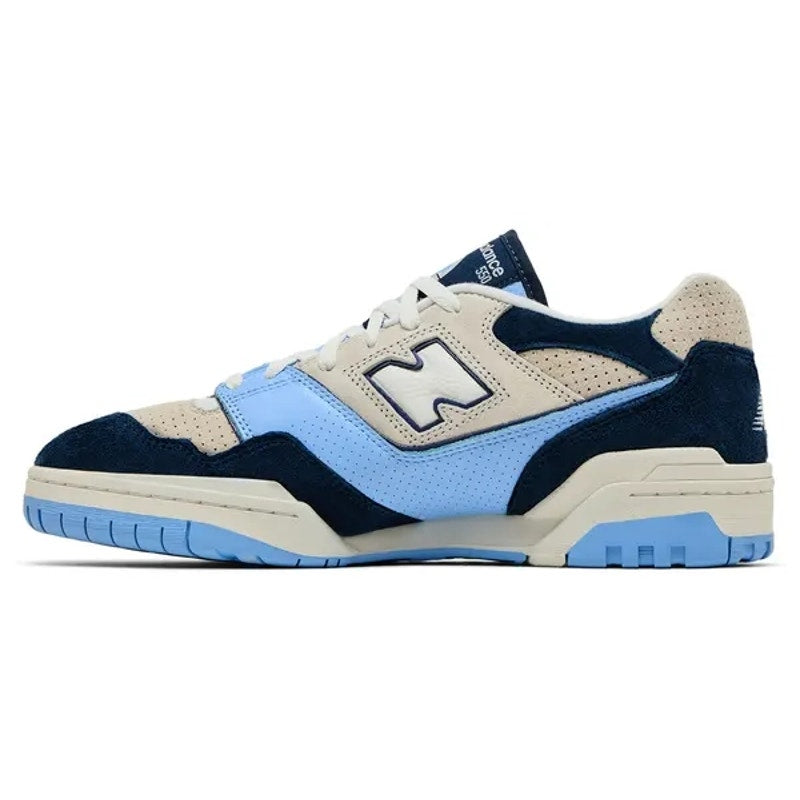 NEW BALANCE MEN'S 8 BLUE GREY 550 BB550FLA COURT SNEAKERS NIB