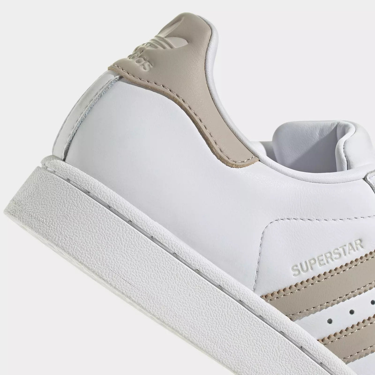ADIDAS ORIGINALS WOMEN'S 11 SUPERSTAR II WHITE WONDER BEIGE ALUMINA JH7059 NIB